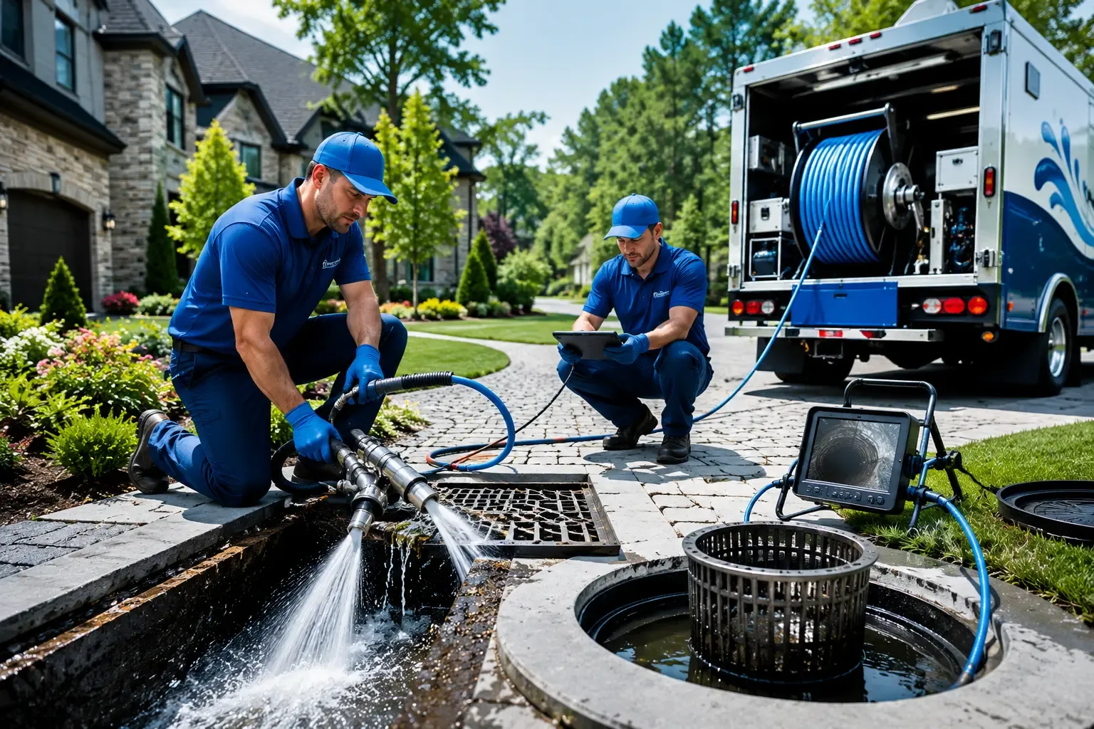 Local outdoor drain cleaning professionals in Reedsburg, WI