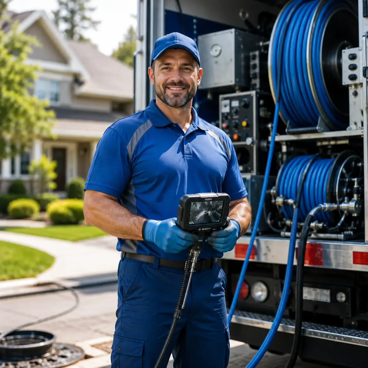 Local outdoor drain cleaning specialists in Reedsburg, WI